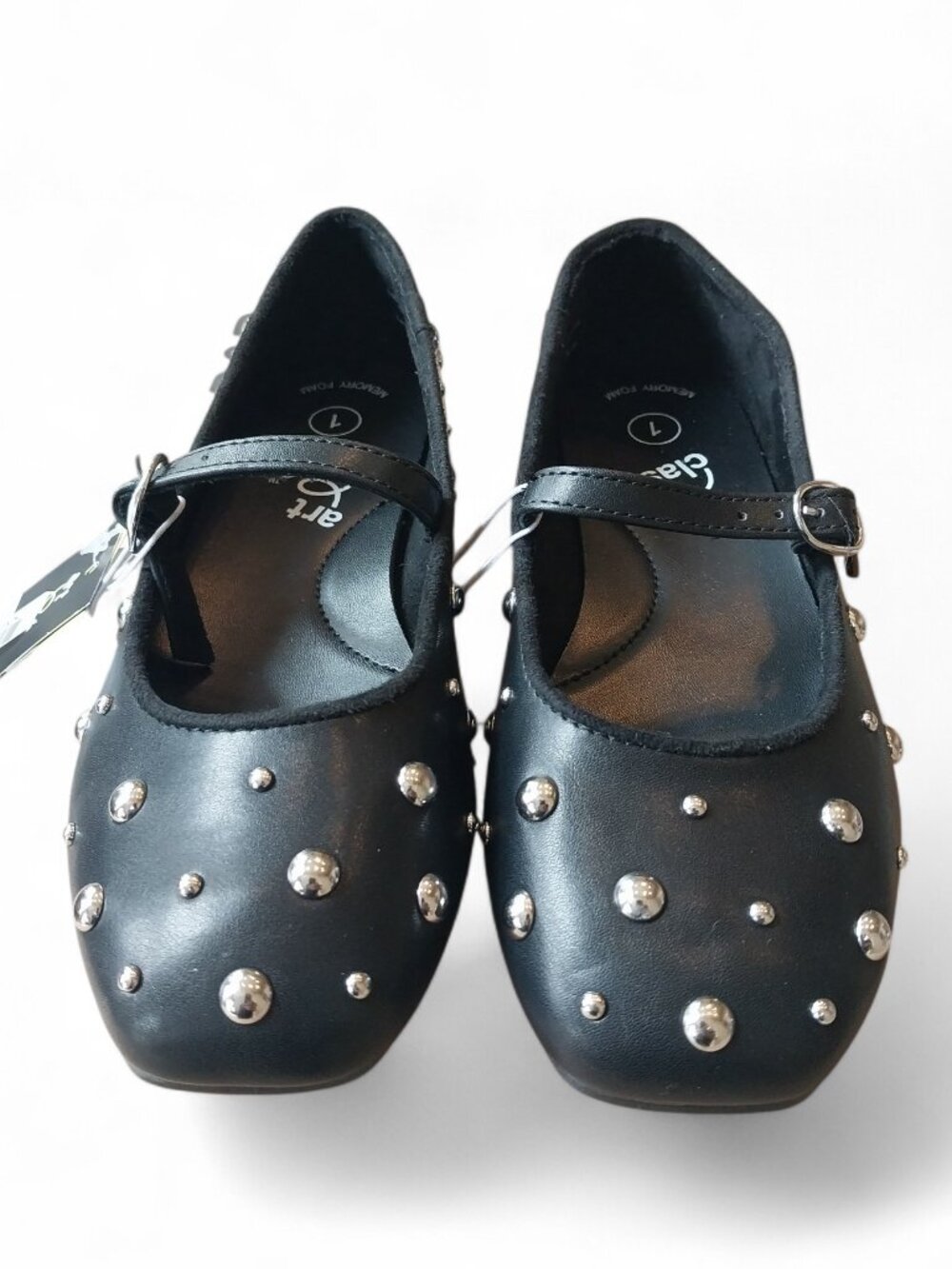 Kids' Stud Ballet Flats - art class™ Black Studded Kids Ballet Flats